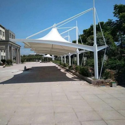 福建膜結構停車棚制作 工程設計及施工全解析