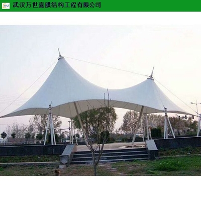 煙臺學(xué)校景觀膜結(jié)構(gòu)施工 武漢萬世嘉以誠信服務(wù)鑄就美學(xué)與功能新地標