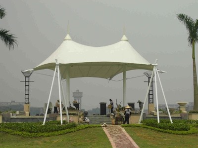 青島膜結(jié)構(gòu)景觀棚 設(shè)計(jì)與施工的藝術(shù)與科學(xué)